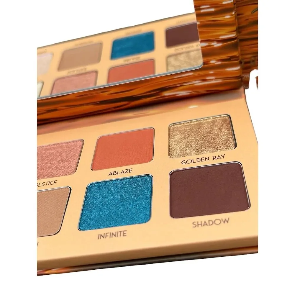 Beauty For Real Golden Hour Eyeshadow Palette Matte Blendable Compact